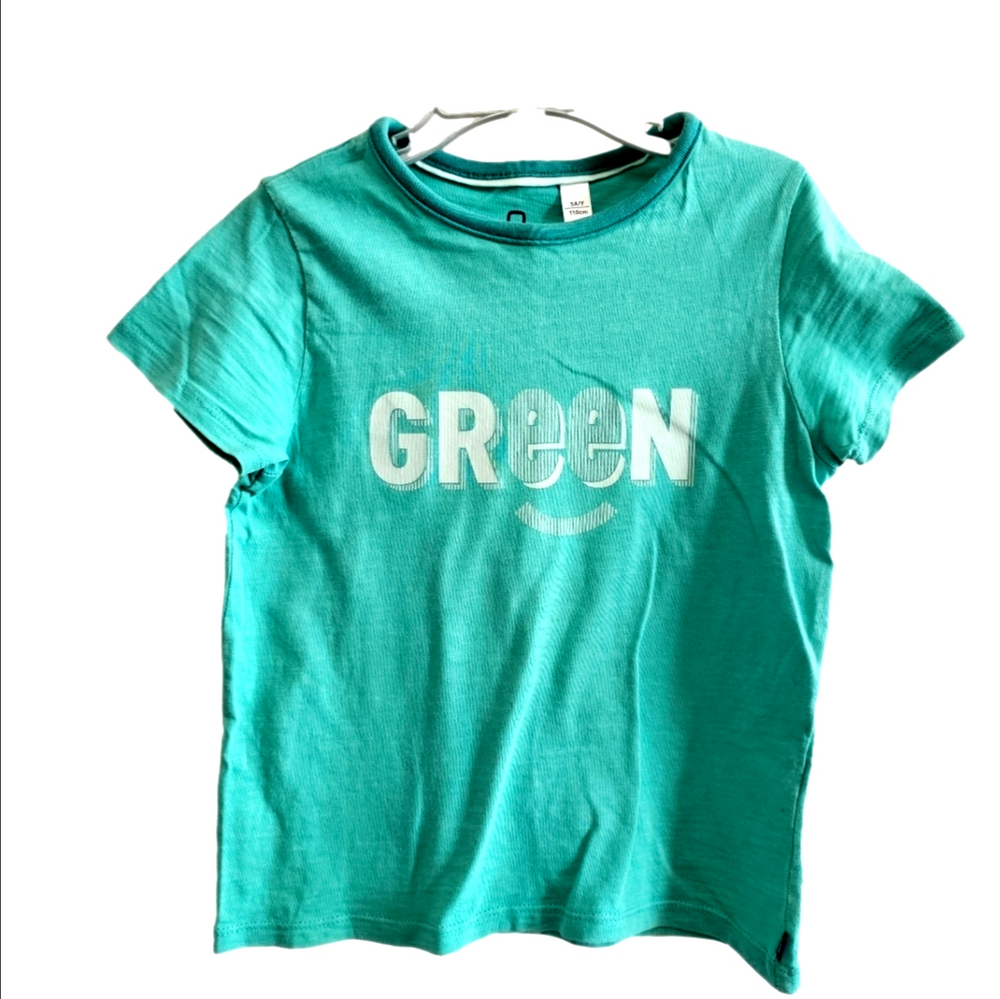 ✨ 3/$10✨ Kids OKAIDI Cotton "GREEN" T-Shirt